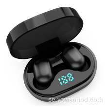 Äkta trådlösa hörlurar Bluetooth 5.0-hörlurar